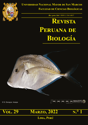Revista Peruana de Biología Vol. 29 Núm. 1 (2022)