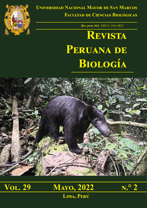 Revista Peruana de Biología Vol. 29 Núm. 2 (2022)