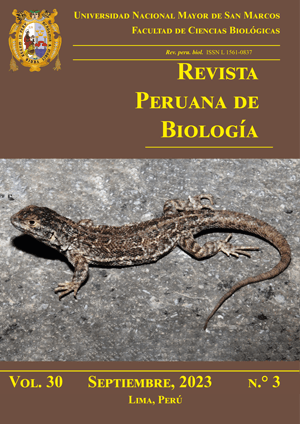 Revista Peruana de Biología Vol. 30 Núm. 3 (2023)