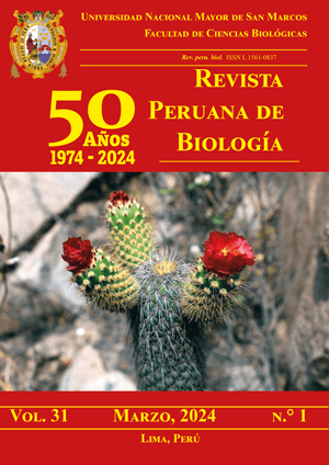 Revista Peruana de Biología Vol. 31 Núm. 1 (2024)