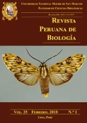 Revista Peruana de Biología Vol. 25 Núm. 1