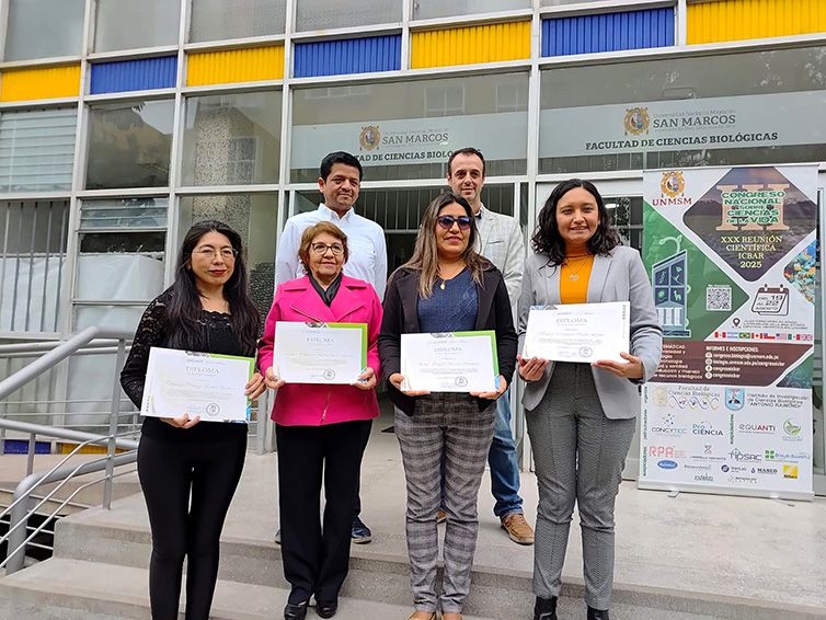 Reconocen a docentes investigadores de la FCB por su destacada participación en el concurso de PROCIENCIA – CONCYTEC