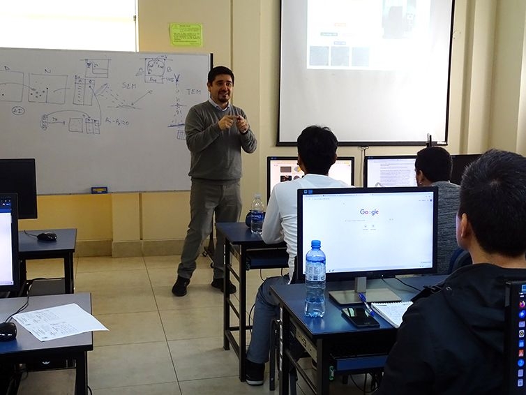 Docentes de la Universidad de Chile dictan curso internacional en el doctorado de la Facultad de Ciencias Biológicas de la UNMSM