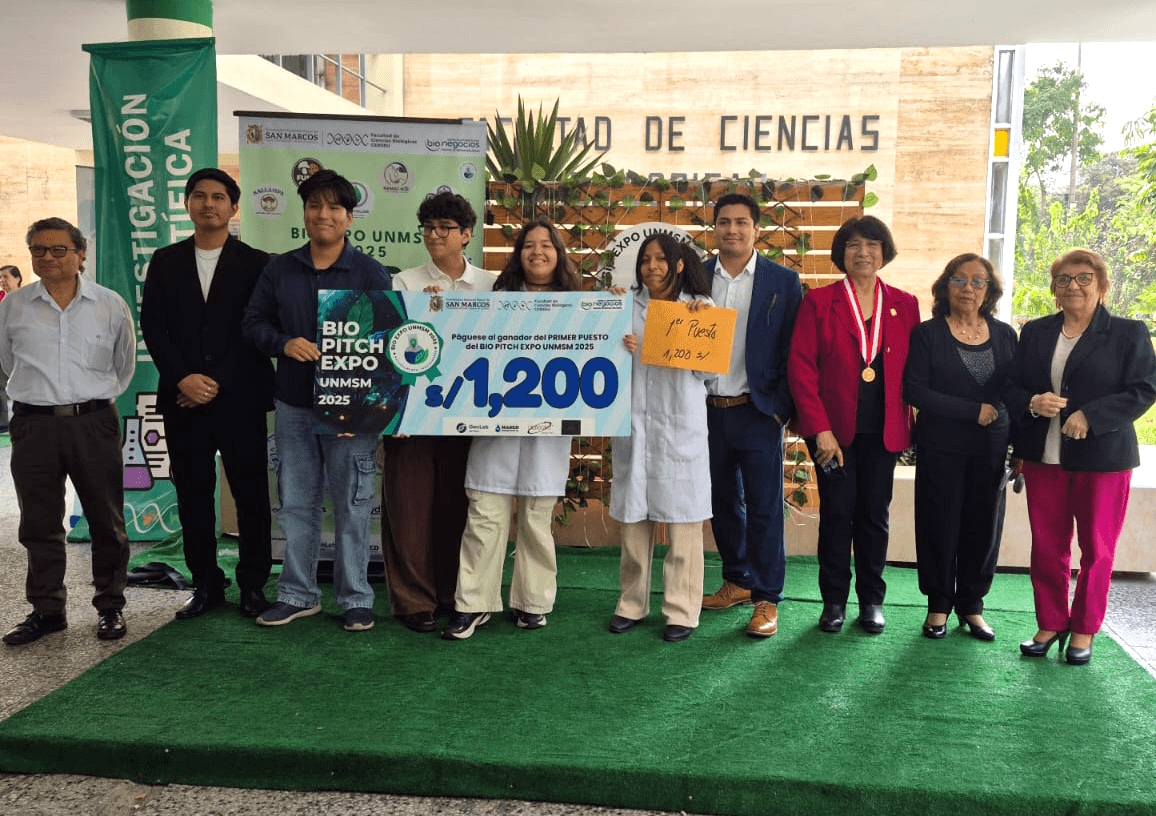Facultad de Ciencias Biológicas realiza con éxito la BIO EXPO UNMSM 2025 Y reúne a más de 800 visitantes en dos días de innovación y emprendimiento científico
