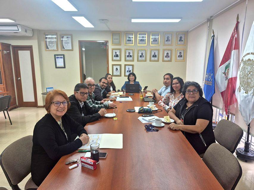 Facultad de Ciencias Biológicas fortalece la planificación académica con reuniones de coordinación para el semestre 2026-II