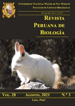 Revista Peruana de Biología Vol. 28 Núm. 3 (2021)