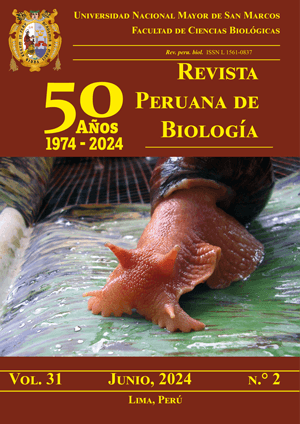 Revista Peruana de Biología Vol. 31 Núm. 2 (2024)