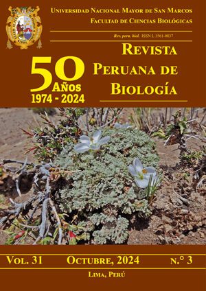 Revista Peruana de Biología Vol. 31 Núm. 3 (2024)