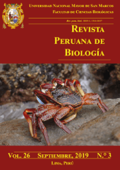Revista Peruana de Biología Vol. 26 Núm. 3