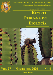 Revista Peruana de Biología Vol. 27 Núm. 4