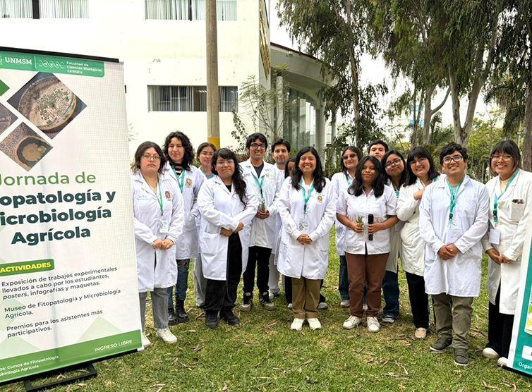 FCB UNMSM realizó la II Jornada de Fitopatología y Microbiología Agrícola